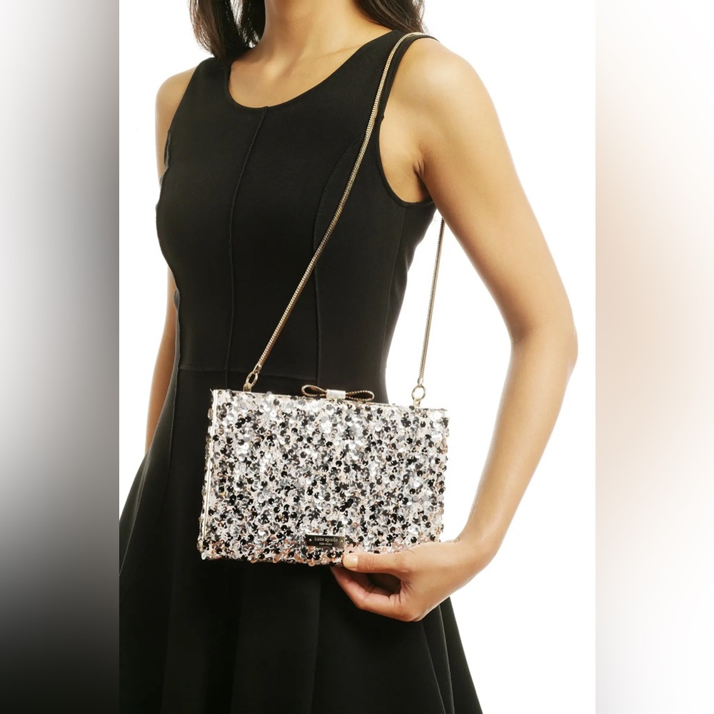KATE SPADE New York NWOT 'All that Glitters' Sequin Emanuelle shoulder bag
